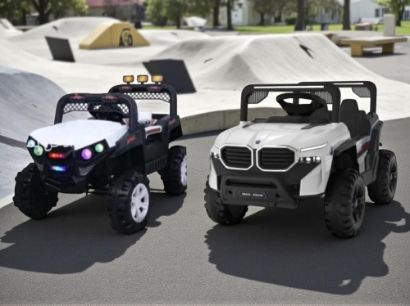 صورة سيارتين جيب اطفال